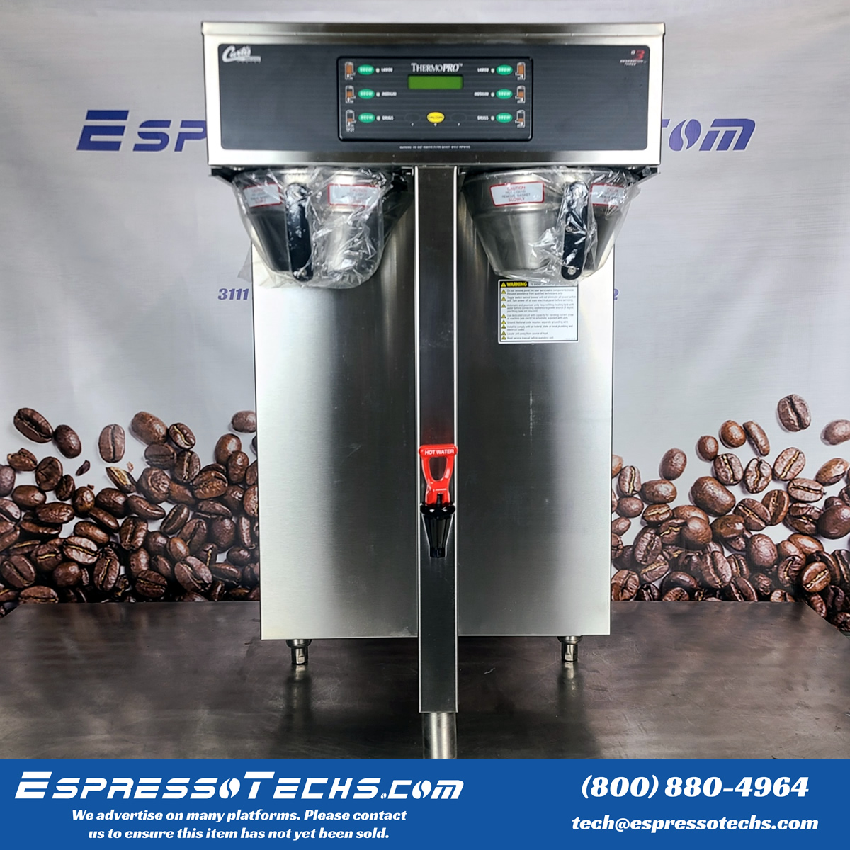 Coffee Brewer ThermoPro Wilbur Curtis 